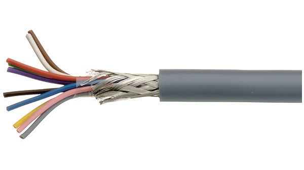 Kabeltronik LiYCY Series Multicore Industrial Cable, 10 Cores, 0.14 mm², 26 AWG, 100m, Shielded Shield, Multicore Cable