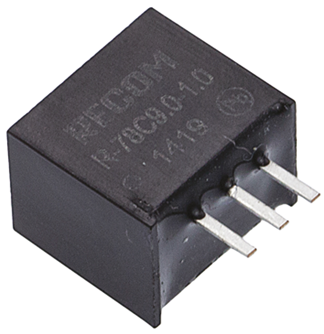 Recom Switching Regulator, Through Hole, 9V dc Output Voltage, 12 → 42V dc Input Voltage, 1A Output Current, 1