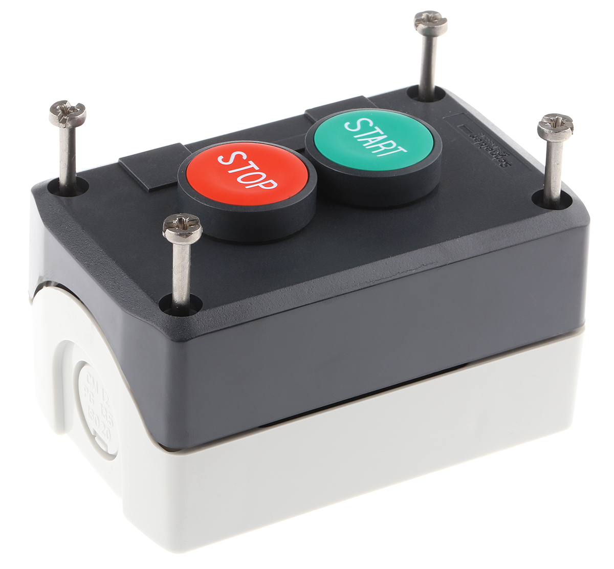 Schneider Electric Harmony XALD Enclosed Push Button, IP66, IP67, IP69, IP69K 62mm 74mm +70°C -25°C 68mm