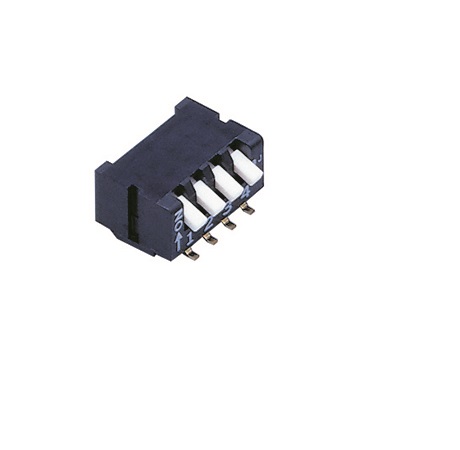 Nidec Components 2 Way PCB Piano Dip Switch DPST, Piano Actuator