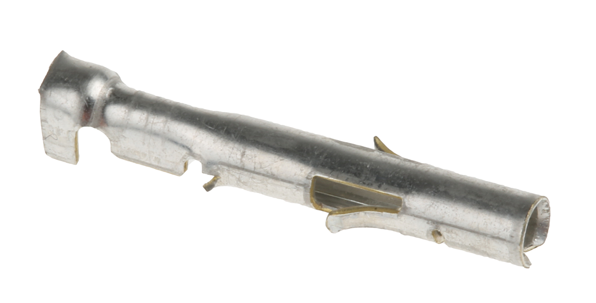 TE Connectivity Universal MATE-N-LOK Series Female Crimp Terminal, 24AWG Min, 18AWG Max
