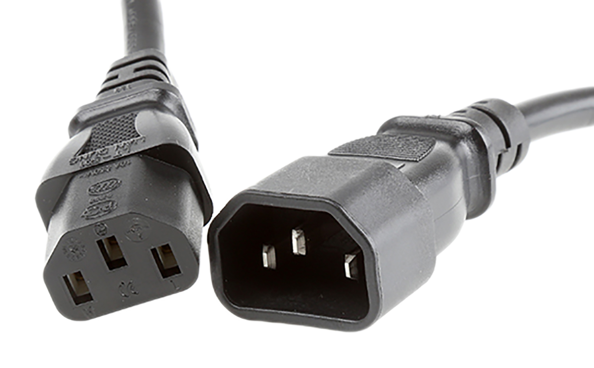 APC IEC C13 Socket to IEC C14 Plug Power Cord