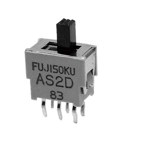 Nidec Components PCB Slide Switch DPDT On-On 0.4 VA Slide