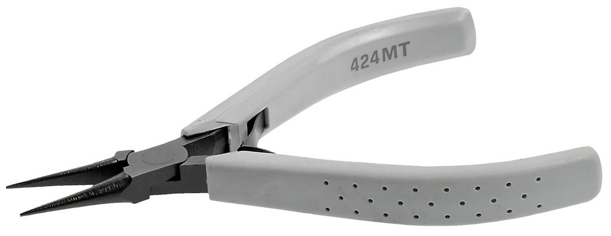 Facom Round Nose Pliers, 120 mm Overall, 22mm Jaw