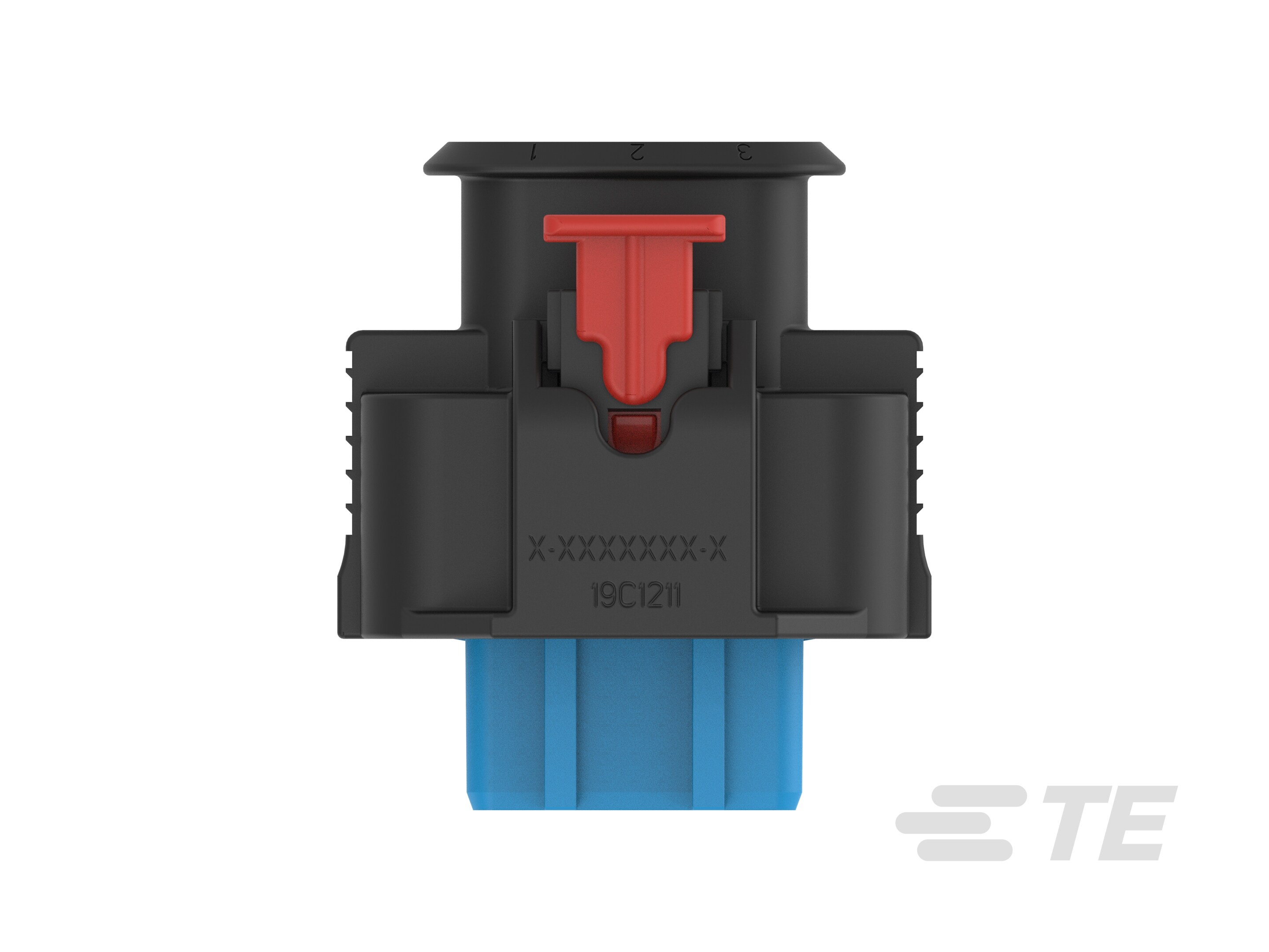 TE Connectivity, AMP MPC 2.8 Automotive Connector Socket Black Cable Mount 3 Way, Cable Termination 2345390-1