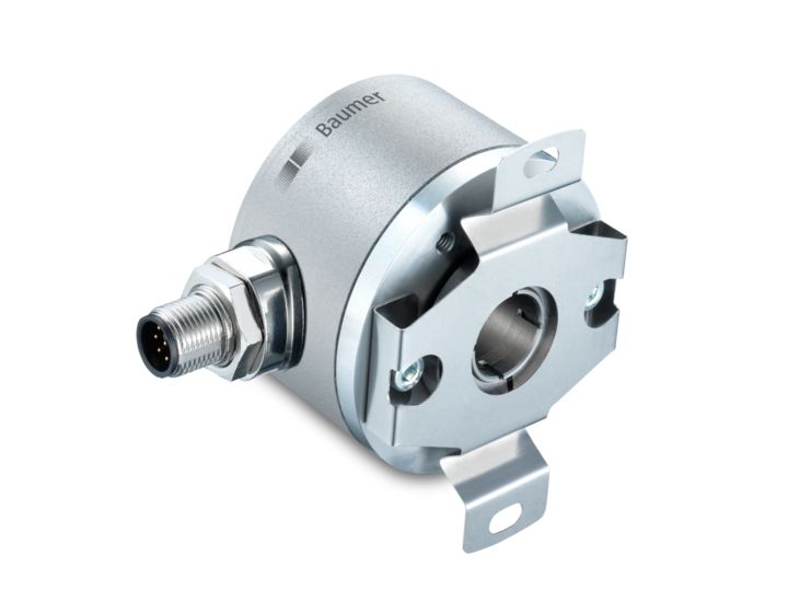 Baumer EAM580-BAC.5B4G.13120.A Series Magnetic Encoder, RS422 Signal, Blind Hollow Type, 10 → 15mm Shaft