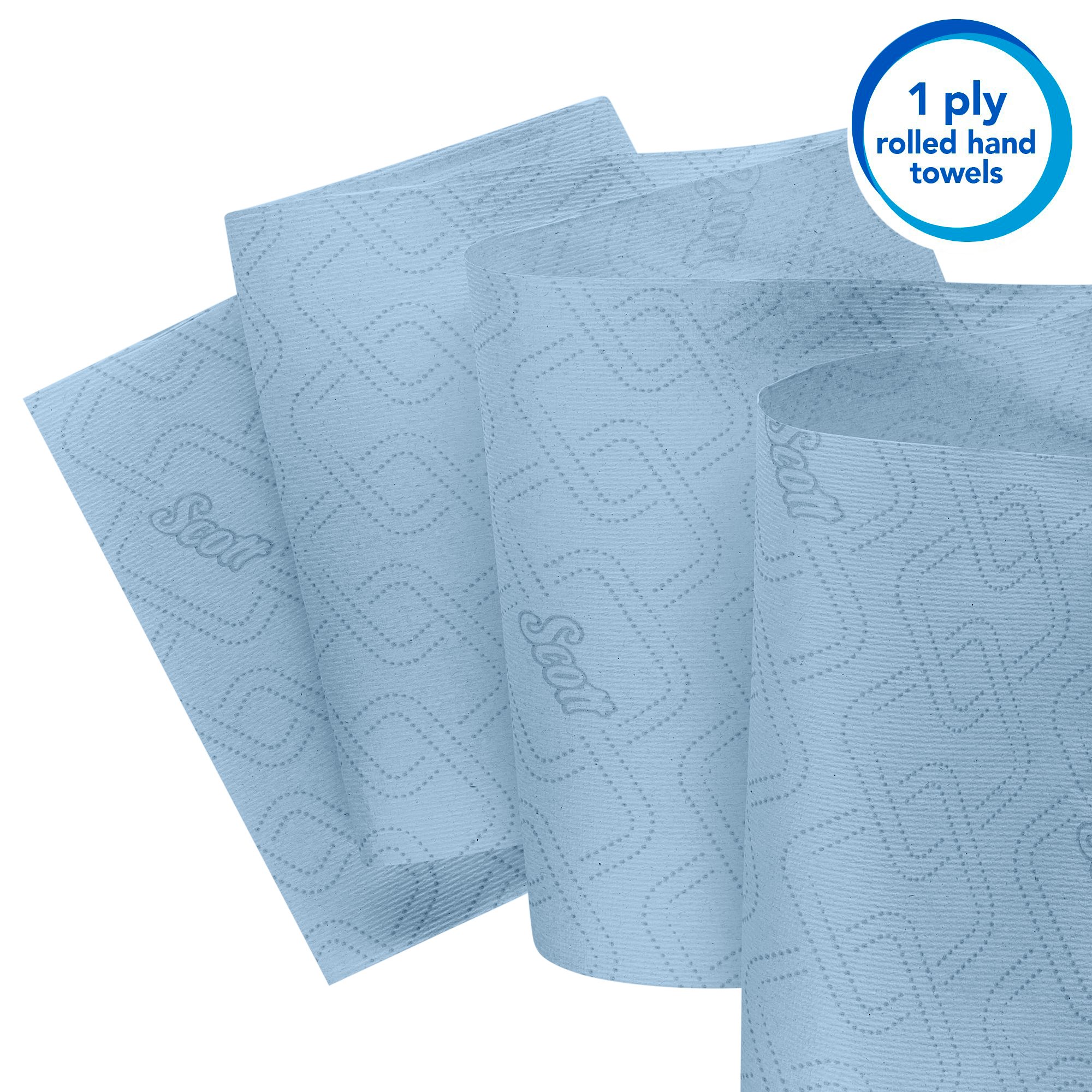 SCOTT Scott Essential (6692) Rolled Blue Hand Towels, 19.8 cm x 350 m, 6 Sheets