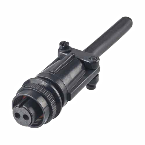 HARWIN, C90, Copper 2 Way Cable Mount MIL Spec Circular Connector, Socket Contacts,Shell Size 10, Threaded