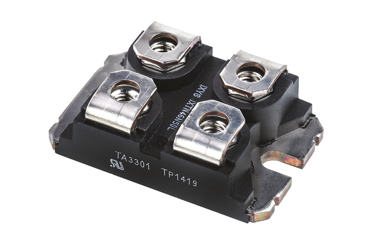 IXYS Linear Type N-Channel MOSFET, 46 A, 500 V Enhancement, 4-Pin SOT-227