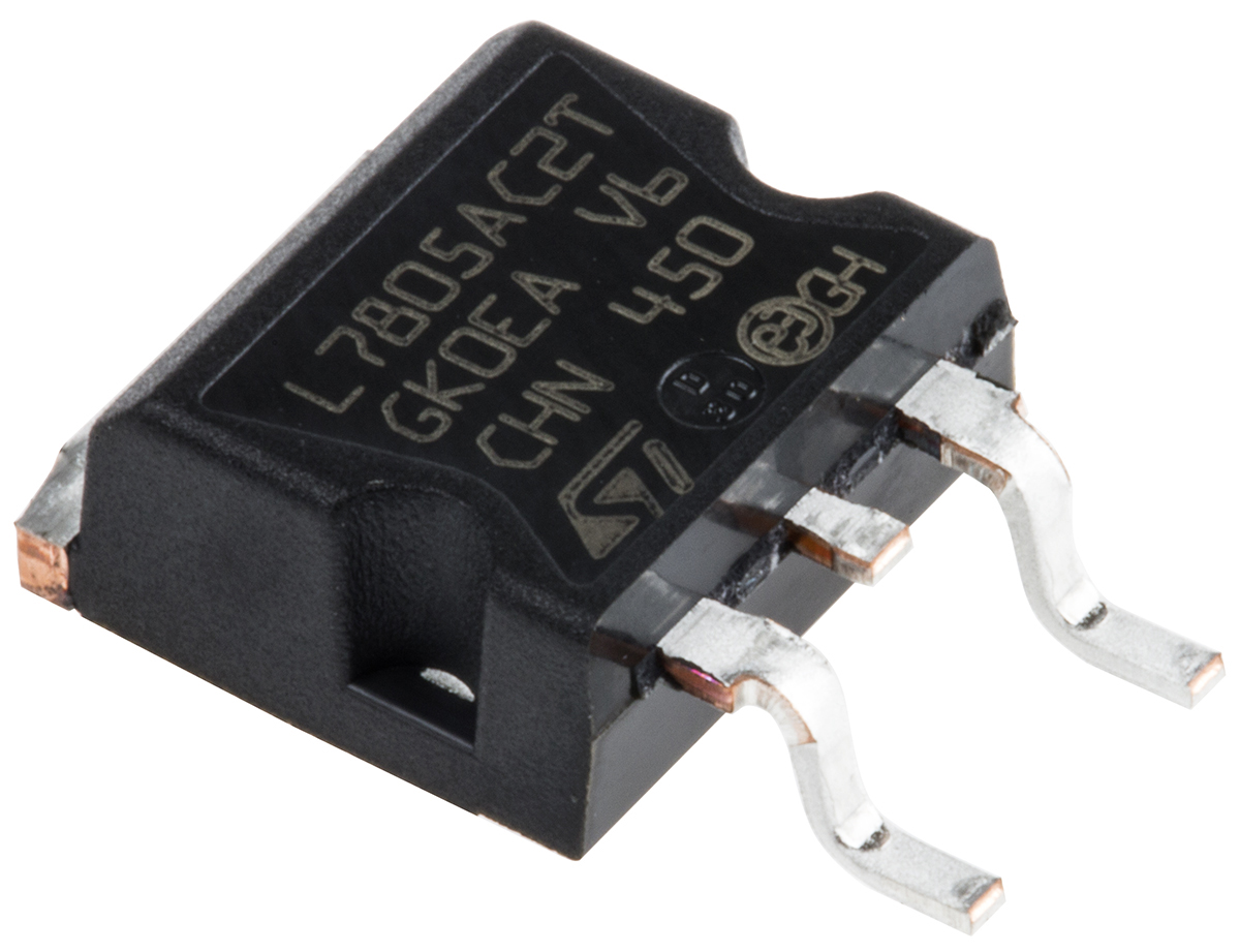 STMicroelectronics L7805ACD2T-TR, Voltage Regulator 35V 3-Pin
