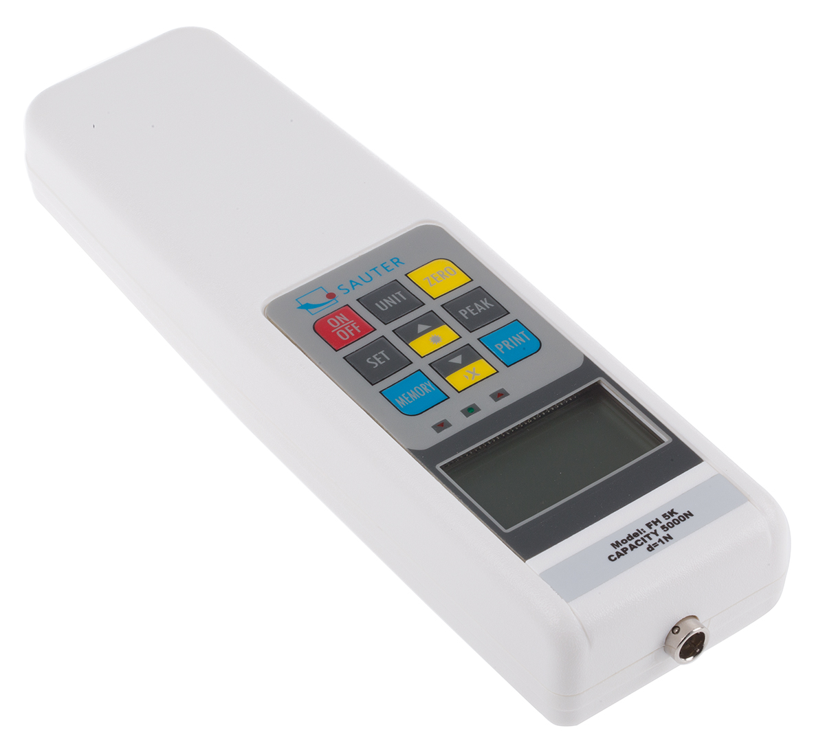 Sauter FH 5K Force Gauge 2000Hz RS232, Range: 5000N, Resolution: 1 N