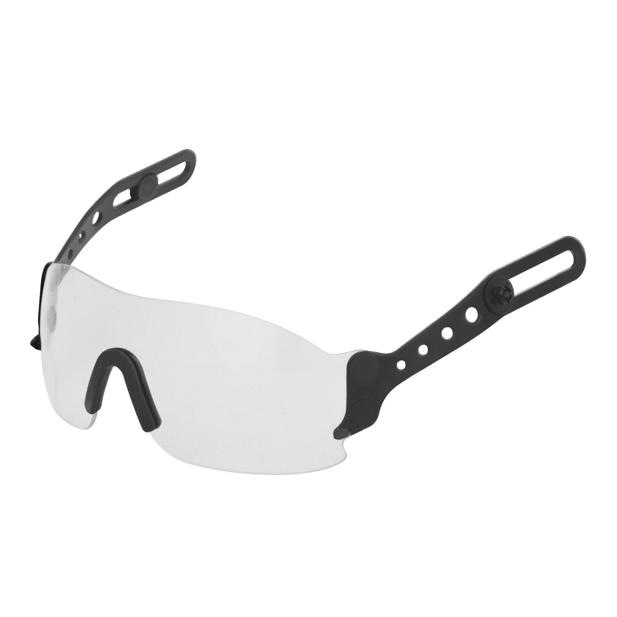JSP Clear Safety Glasses, Hard Hat
