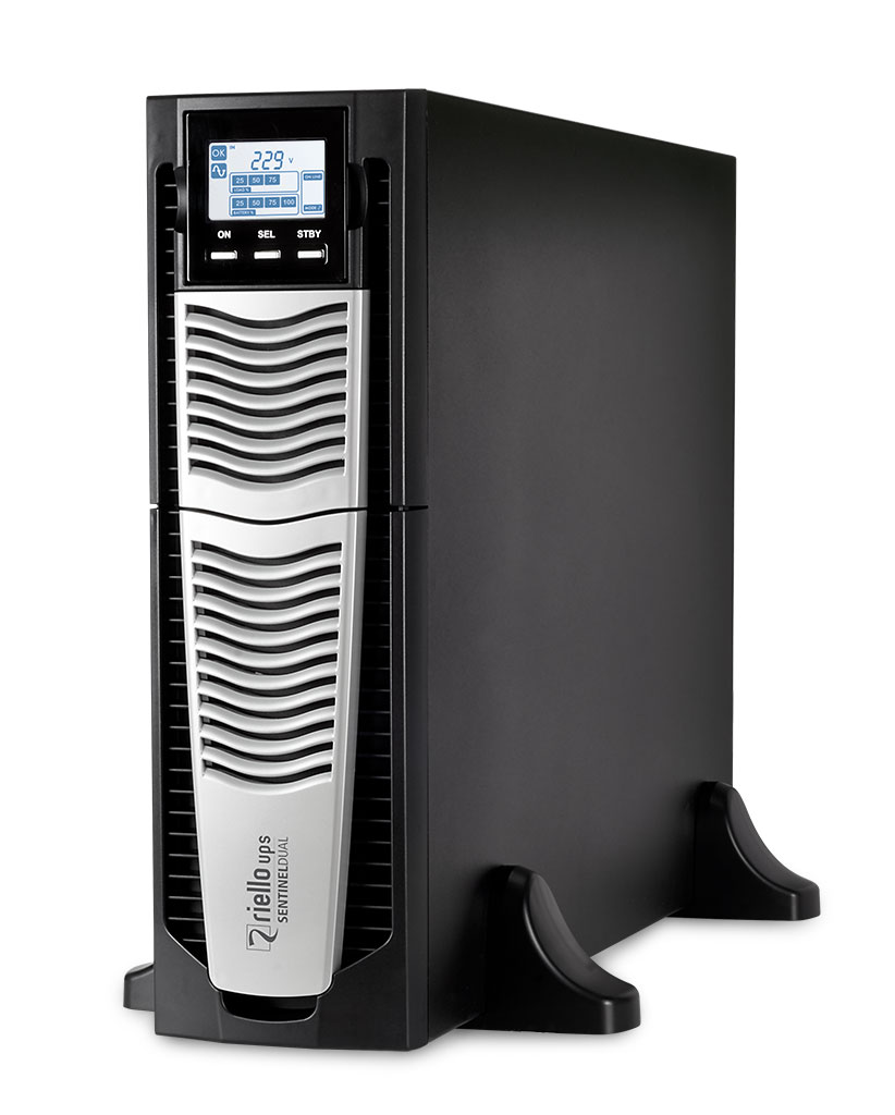 Riello 220 → 240V Input Rack Mount, Stand Alone Uninterruptible Power Supply, 6000VA (6kW), Sentinel Dual SDU