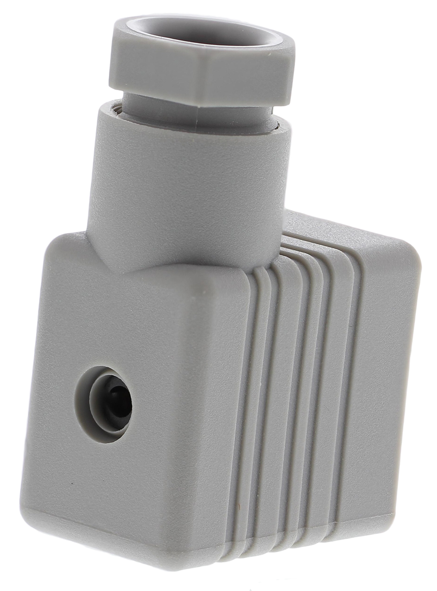 Hirschmann GM 2P+E, Female Solenoid Valve Connector, 250 V ac/dc Voltage