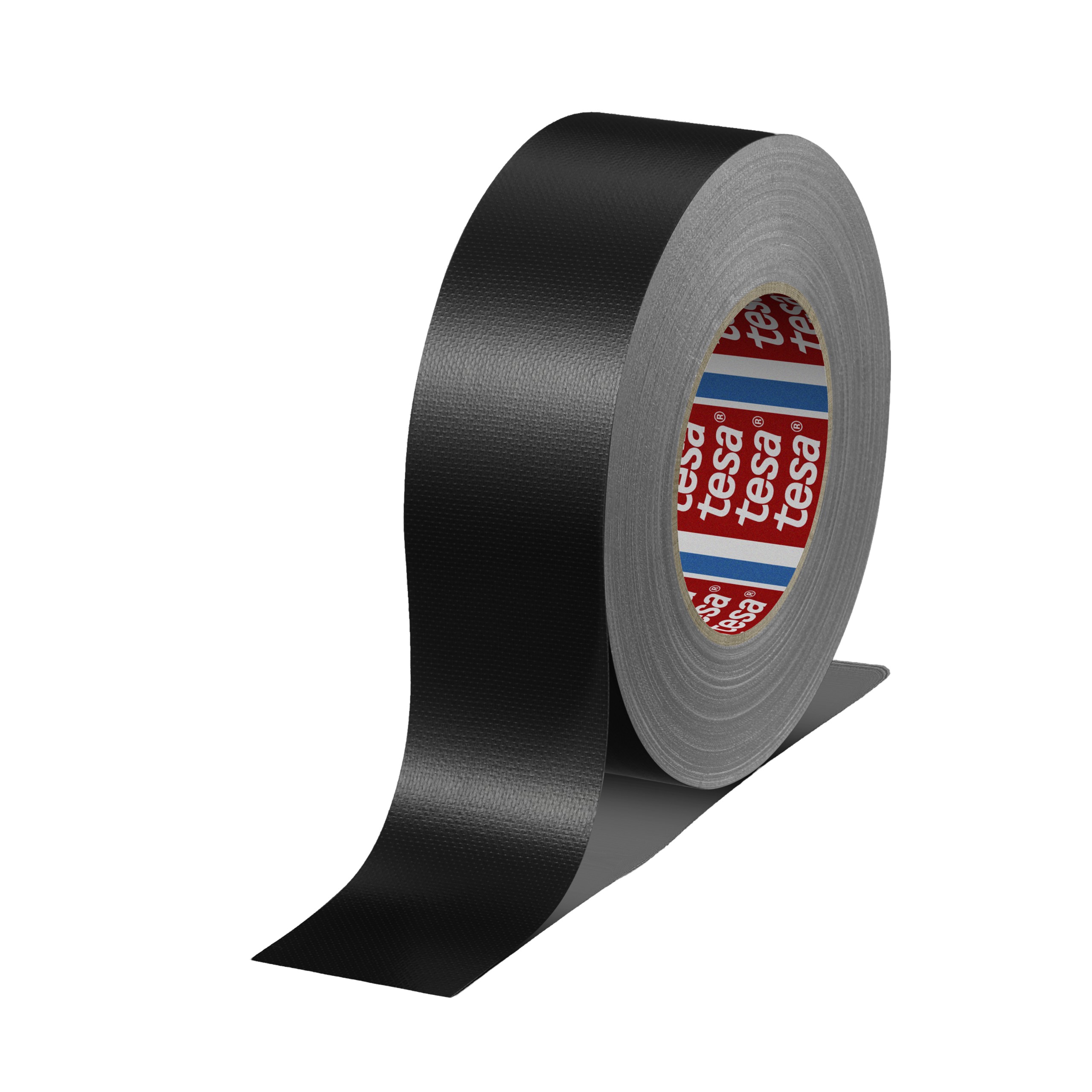 Tesa 4688 Black PE Extruded Cloth Cloth Tape, 50mm x 50m