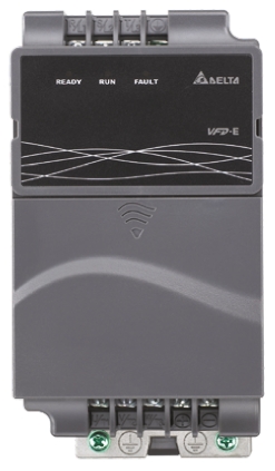Delta Electronics Inverter Drive, 0.4 kW, 1 Phase, 230 V ac, 2.7 A, 6.5 A, VFD-E Series