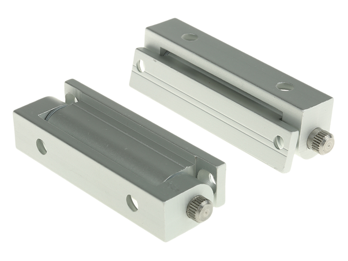 Steinbach & Vollman Aluminium Barrel Hinge, Screw Fixing, 70mm x 19mm x 16mm
