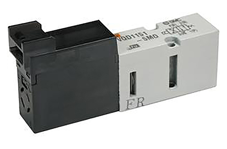 SMC Pneumatic Solenoid Valve - M5 x 0.8 VQD Series 24V dc