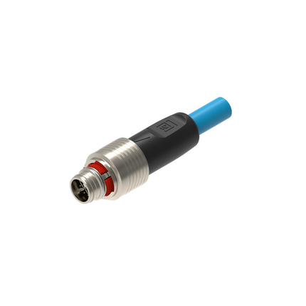 Lumberg Automation Industrial Circular Connector Cordset, 8 Contacts, Cable, M12 Connector, Plug, Male, IP65, IP67, M12