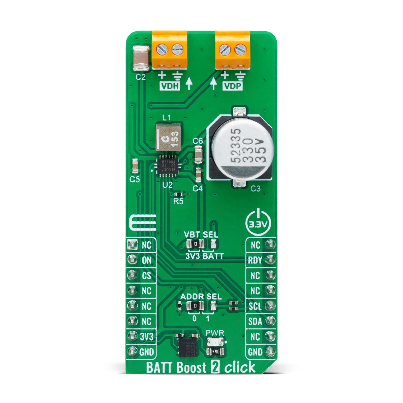 MikroElektronika Coin Cell Battery Life Booster with Adaptive Power Optimization From Nexperia Power Monitoring for