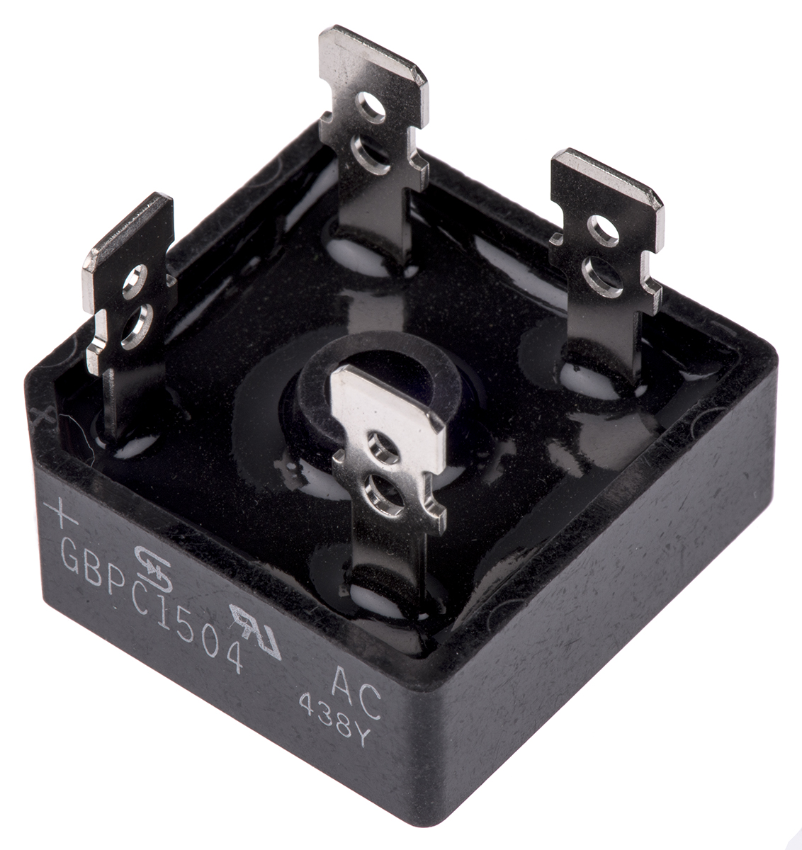 Taiwan Semiconductor Bridge Rectifier, 15A, 400V, 4-Pin