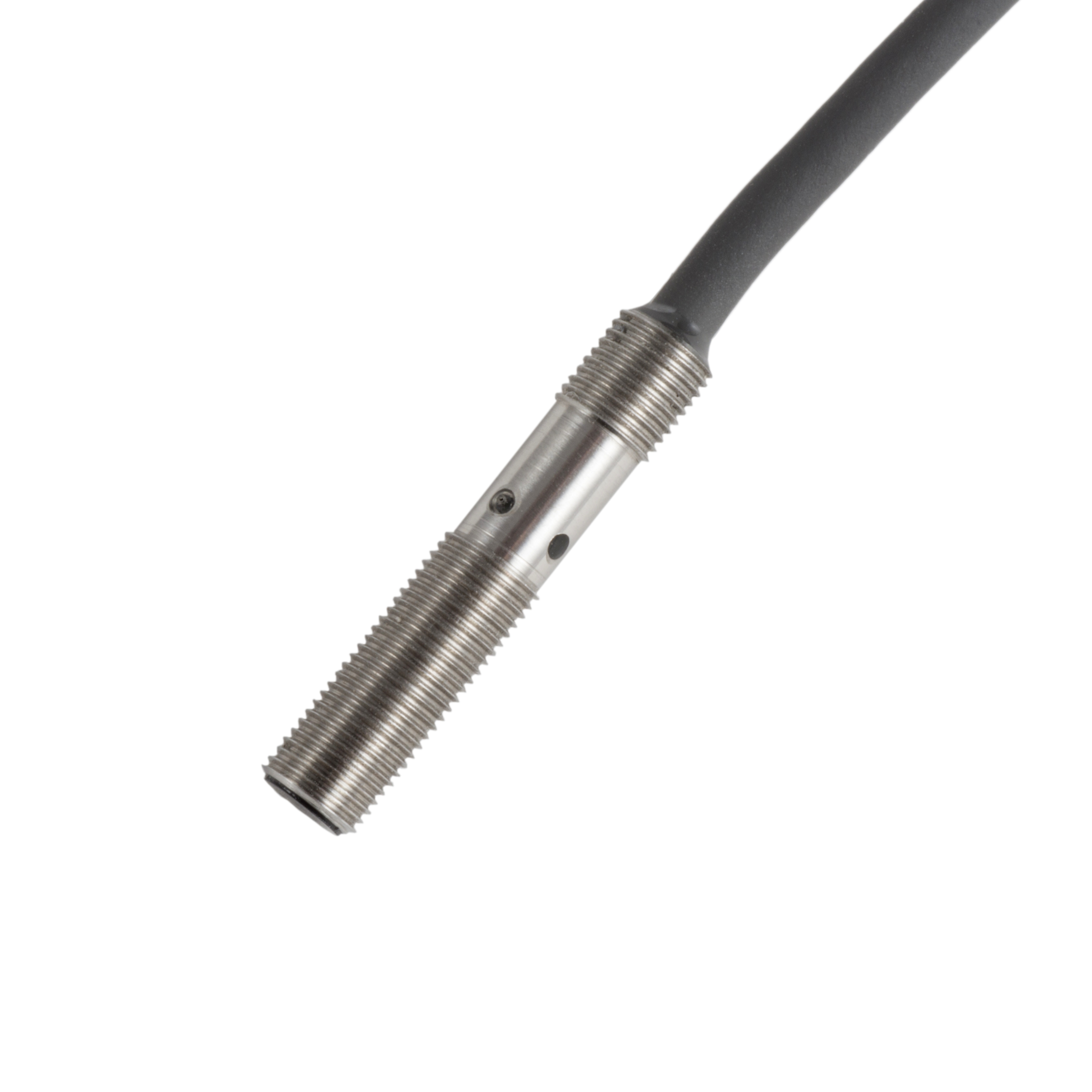 Omron Inductive Threaded Barrel Proximity Sensor, M5, 1.2 mm Detection, PNP NO, 10 → 30 V dc