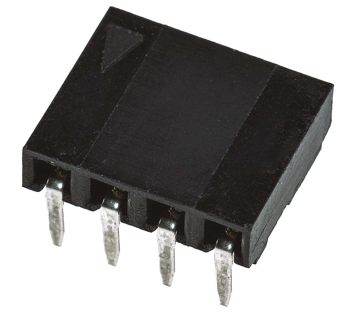 Molex C-Grid Series Right Angle Through Hole Mount PCB Socket, 4-Contact, 1-Row, 2.54mm Pitch, Solder Termination