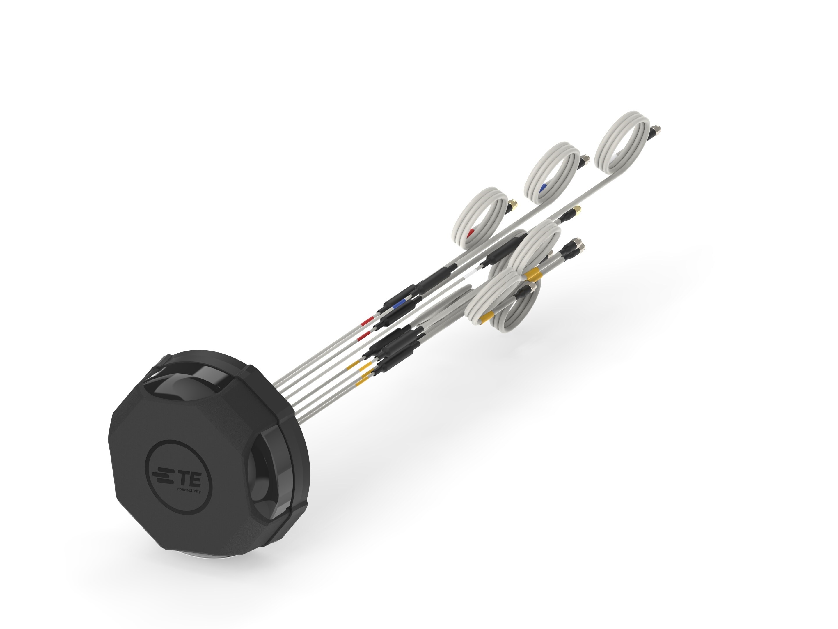 TE Connectivity L000434-04 Dome Multi-Band Antenna with SMA, SMA RP Connector, 4G, 4G (LTE), 5G (LTE), Bluetooth (BLE),