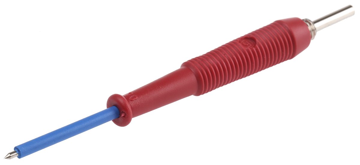 Hirschmann Fixed Test Probe, 1mm Tip, 60V dc, 2mm Socket