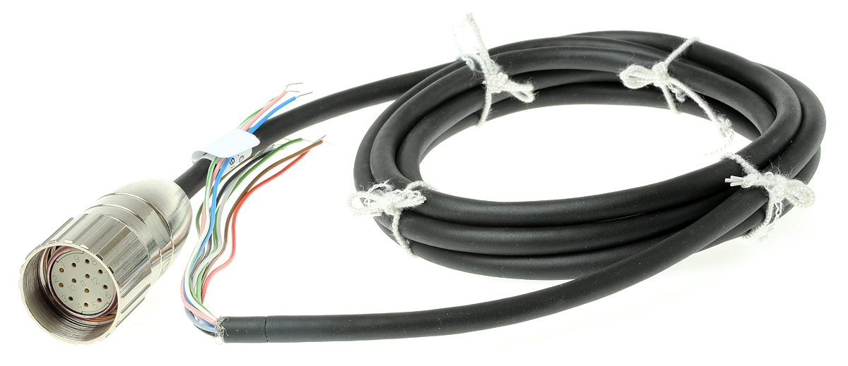 Baumer Female 12 way M23 to Female Free End Sensor Actuator Cable