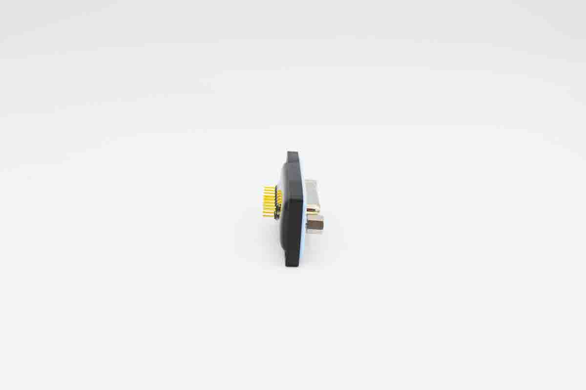 Norcomp CDFV 7 Way Vertical PCB D-sub Connector Plug, 2.77mm Pitch, with 4-40 Screw Locks