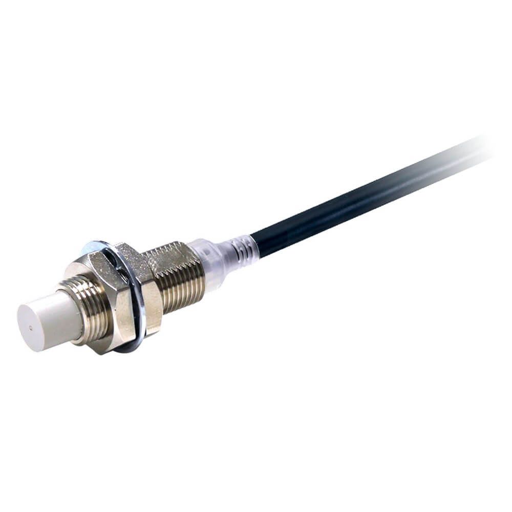Omron Inductive Threaded Barrel Proximity Sensor, M12, 8 mm Detection, PNP NO, 10 → 30 V dc