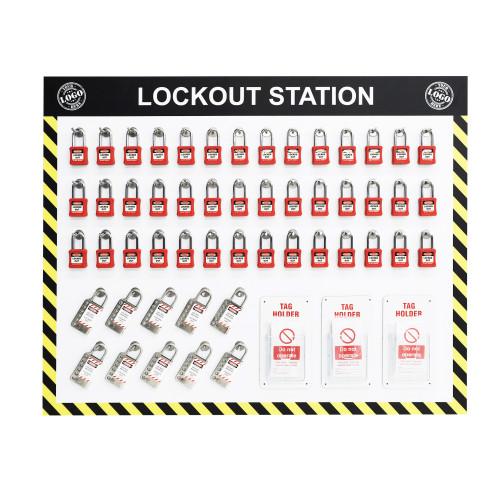 Spectrum Industrial 17 Padlock Lockout Station