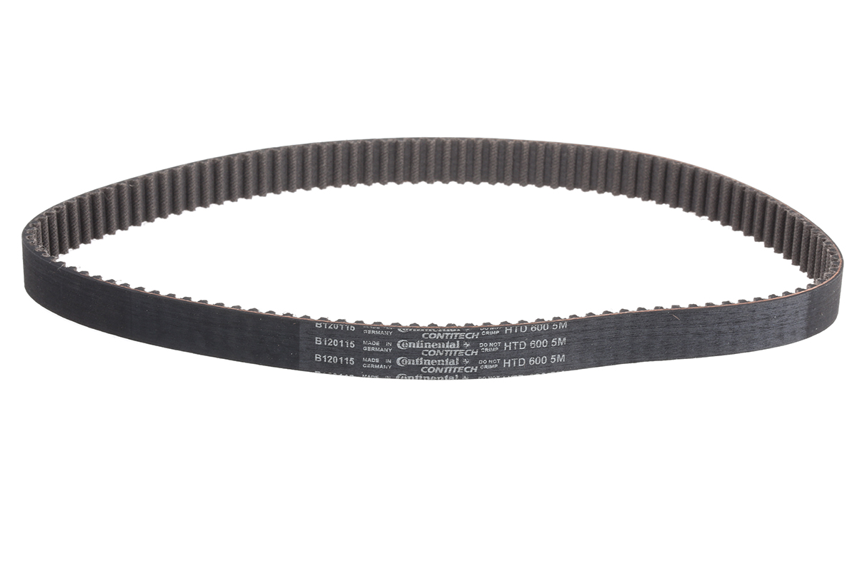 Contitech 600 5M 15 Timing Belt, 120 Teeth, 600mm Length, 15mm Width