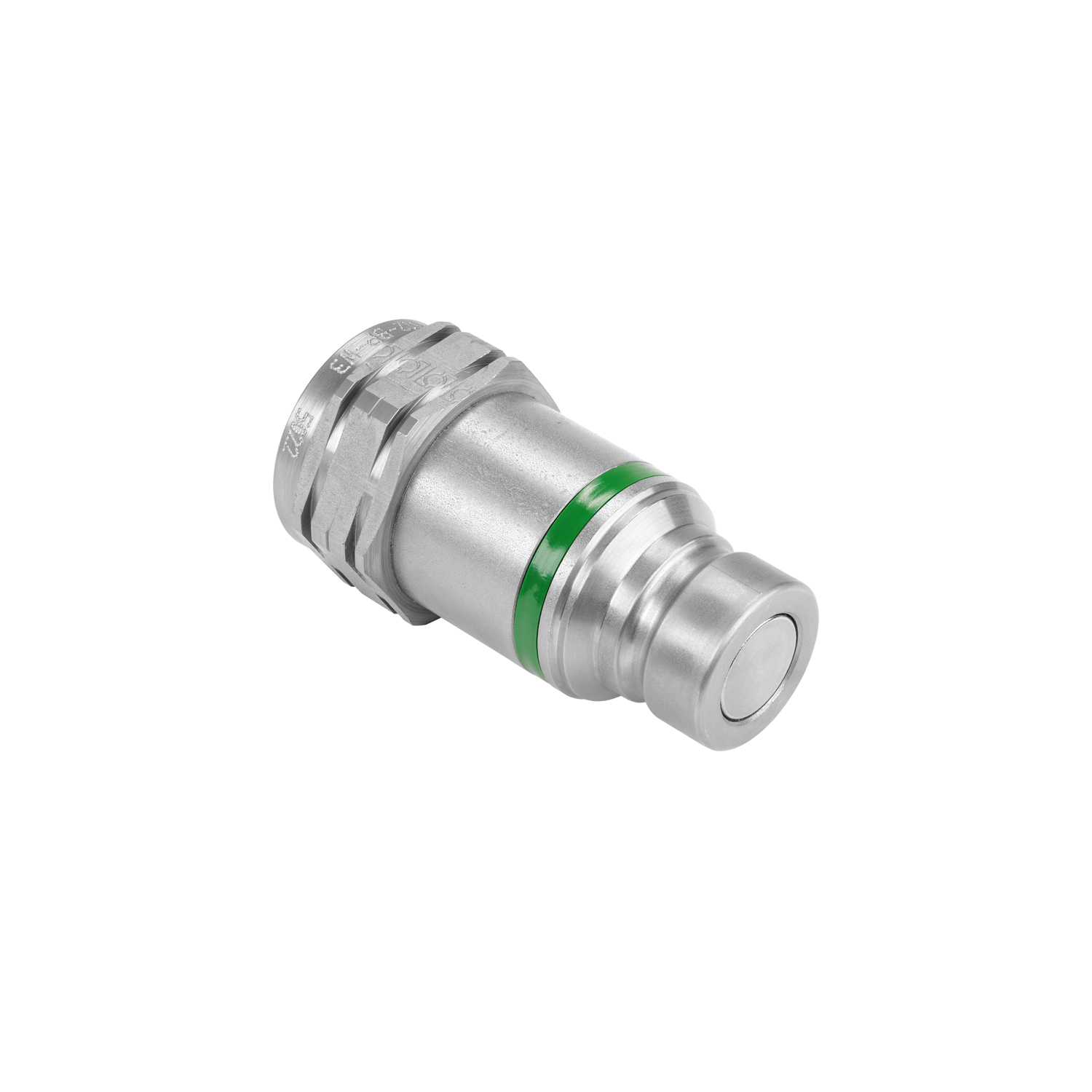 Stauff Carbon Steel Male Hydraulic Quick Connect Coupling, G 1/2 Male
