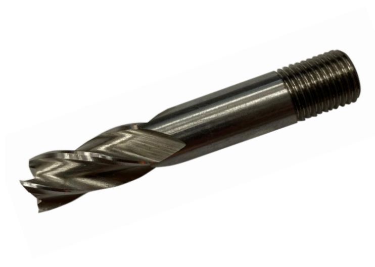 RS PRO End Mill, 8mm Cutter, High Speed Steel, 18mm Cut Length