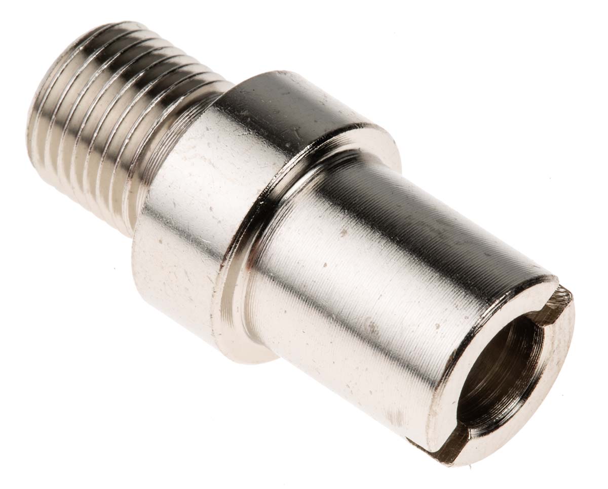 RS PRO 1/8 BSP Bayonet Adapter for Use with J & K Type Adjustable Bayonet, RoHS Compliant Standard
