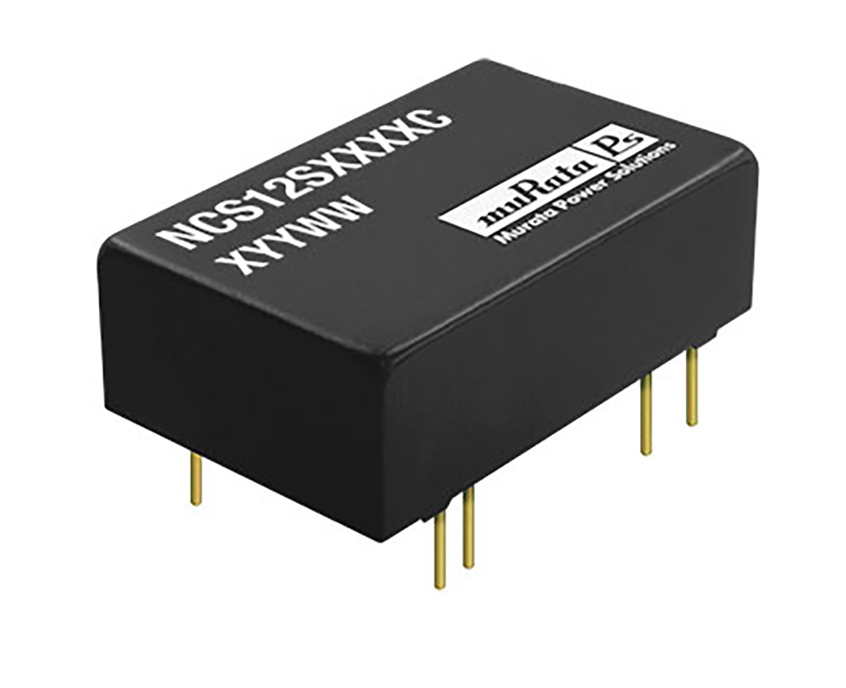 Murata Power Solutions NCS12 DC-DC Converter, 15V dc/ 800mA Output, 9 → 36 V dc Input, 12W, Through Hole, +85°C