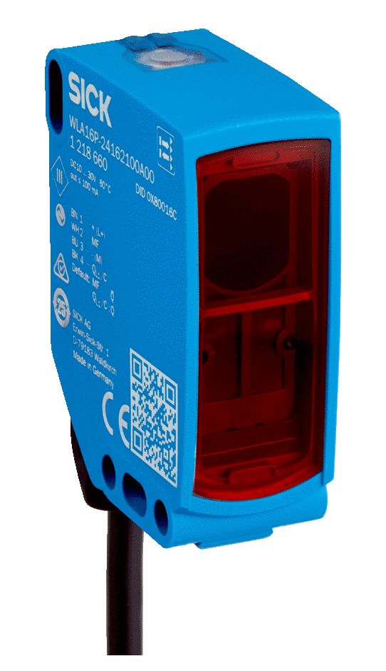 Sick Retroreflective Photoelectric Sensor, Rectangular Sensor, 10 m Detection Range IO-LINK