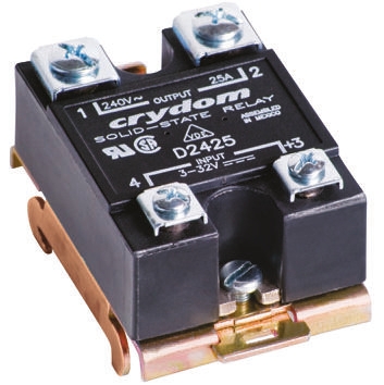 Sensata Crydom HS501DR Series Solid State Relay, 10 A Load, DIN Rail Mount, 280 V ac Load, 32 V Control