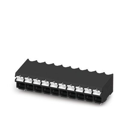 Phoenix Contact 5/ 4-H-3, 5 R44, SPT-SMD 1 Series PCB Terminal Block, 4-Contact, 3.5mm Pitch, Solder Mount, 1-Row, Push