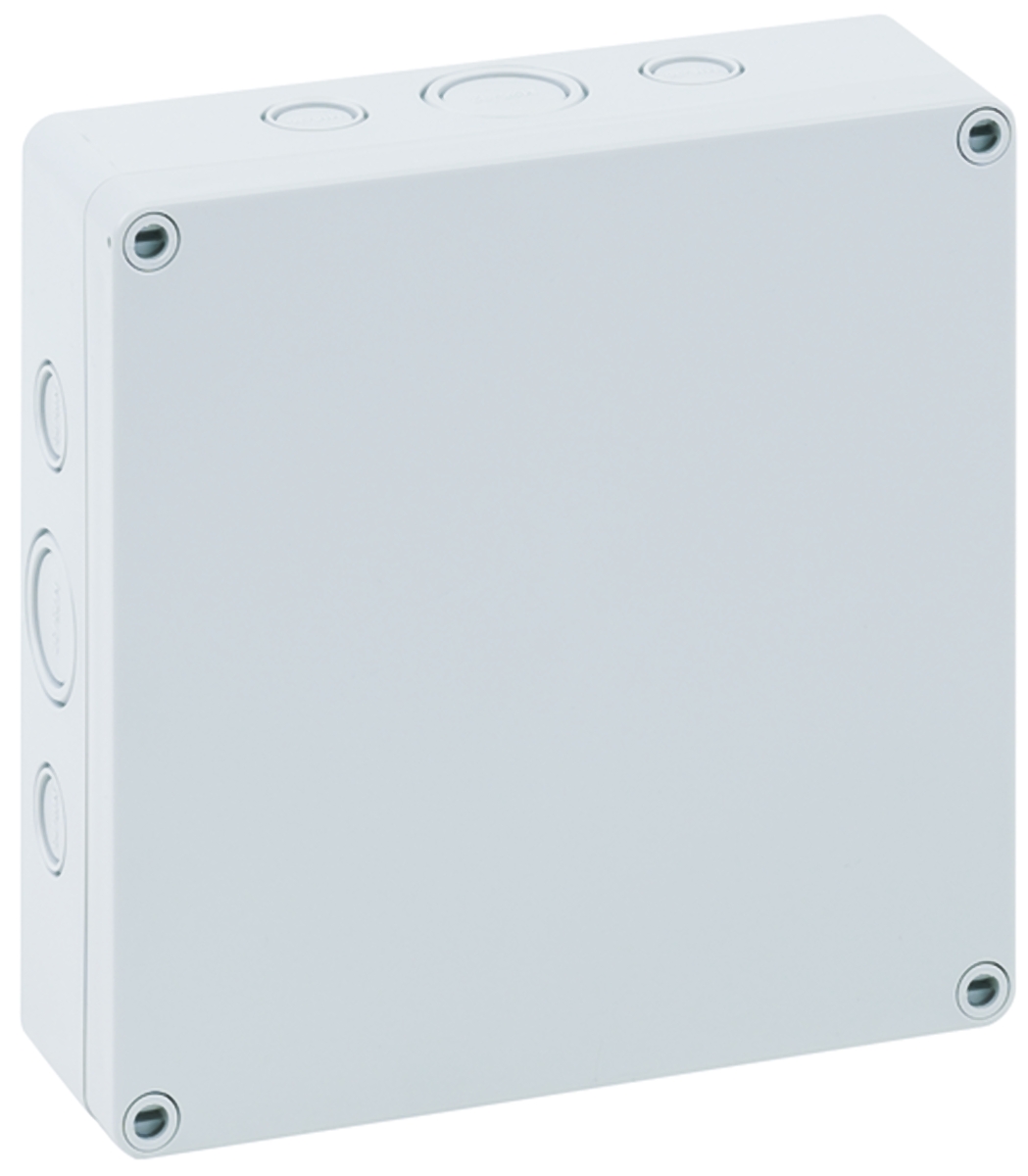 Spelsberg TK PS Series Grey Polystyrene Enclosure, IP66, Grey Lid, 182 x 180 x 63mm