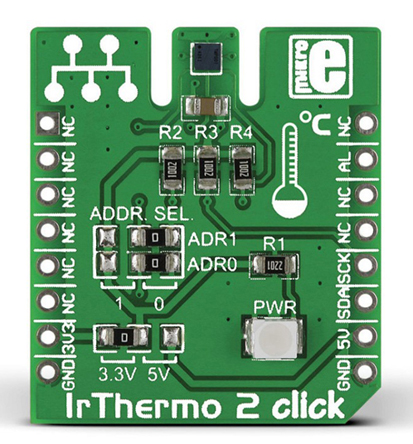 MikroElektronika IR Thermo 2 Click Temperature Sensor MikroBus Click Board for TMP007