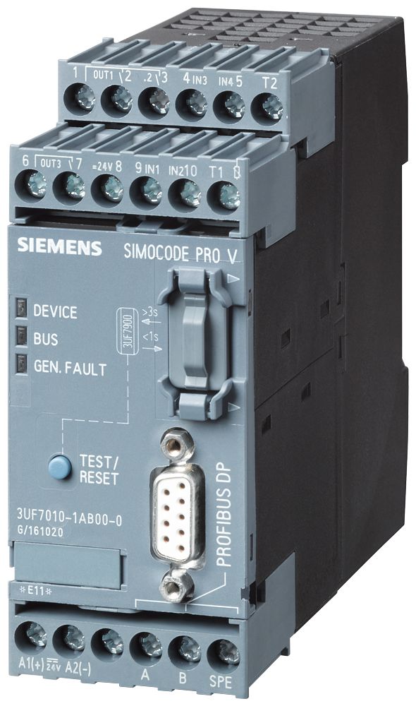 Siemens SIRIUS SIPLUS SIMOCODE Series Interface Module for Use with SIRIUS SIPLUS SIMOCODE, Relay Output, 5-Input,