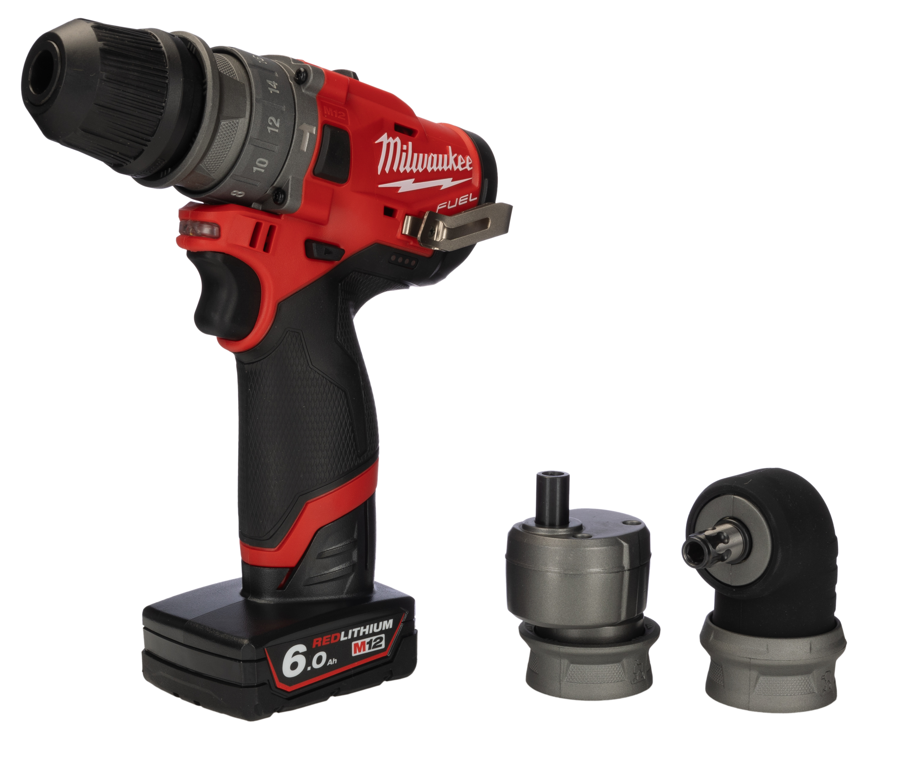 Milwaukee M12 FUEL Keyless 12V Cordless Combi Drill Li-Ion, Cordless