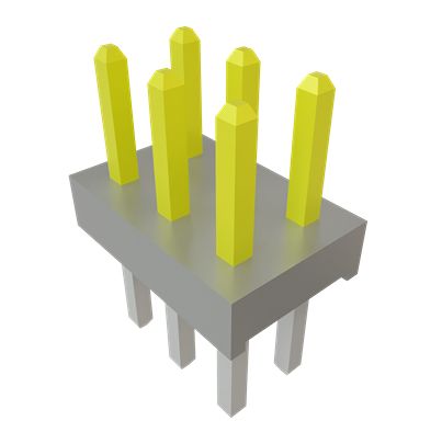 Samtec TMM Series Right Angle Through Hole PCB Header, 50 Contact(s), 2 mm Pitch, 2 Row, Unshrouded