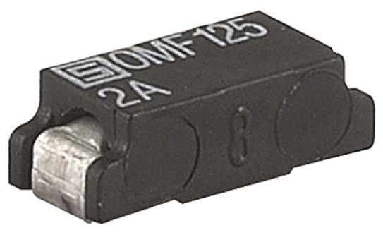 Schurter SMD Non Resettable Fuse 125mA, 125V ac/dc