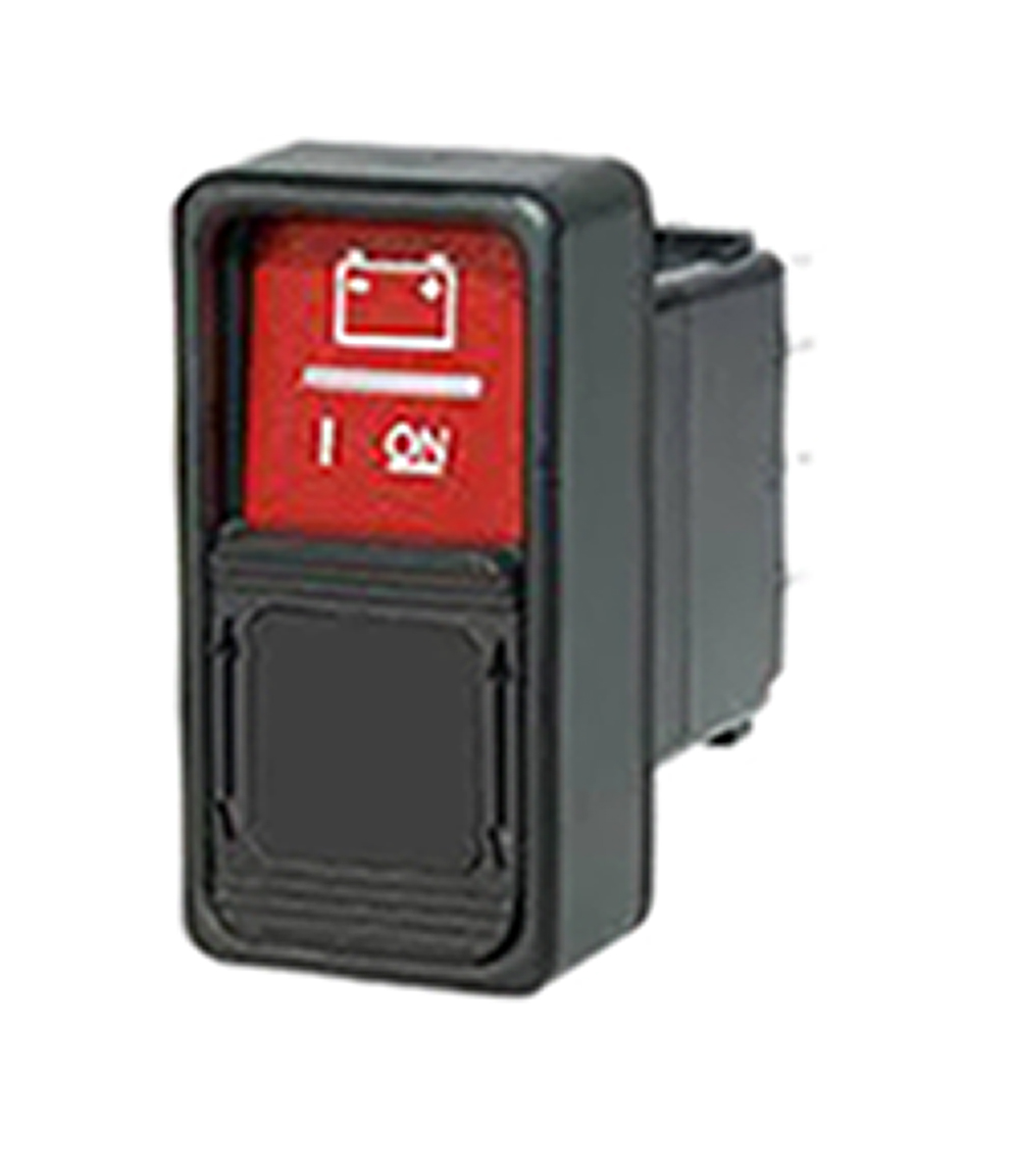 Littelfuse Illuminated SPDT, (On)-Off-(On) Rocker Switch Panel Mount