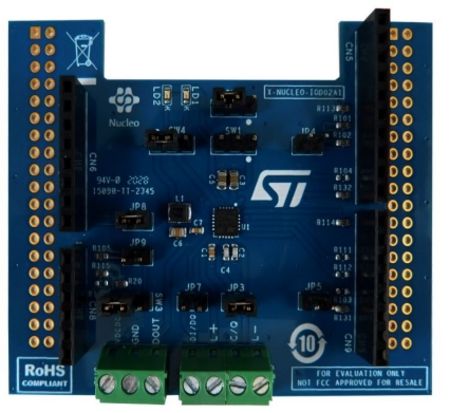 STMicroelectronics Dual Channel IOLink device Expansion Board Based on L6364Q for STM32 Nucleo L6364Q Expansion Board