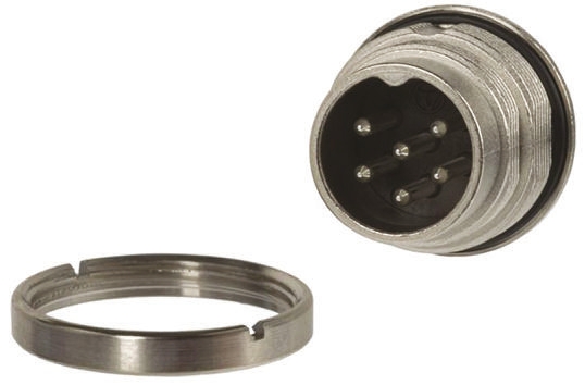 Amphenol Industrial, Signalmate C091 12 Pole M16 Din Plug, 3.0A, 150.0 V IP67, Screw On, Panel Mount